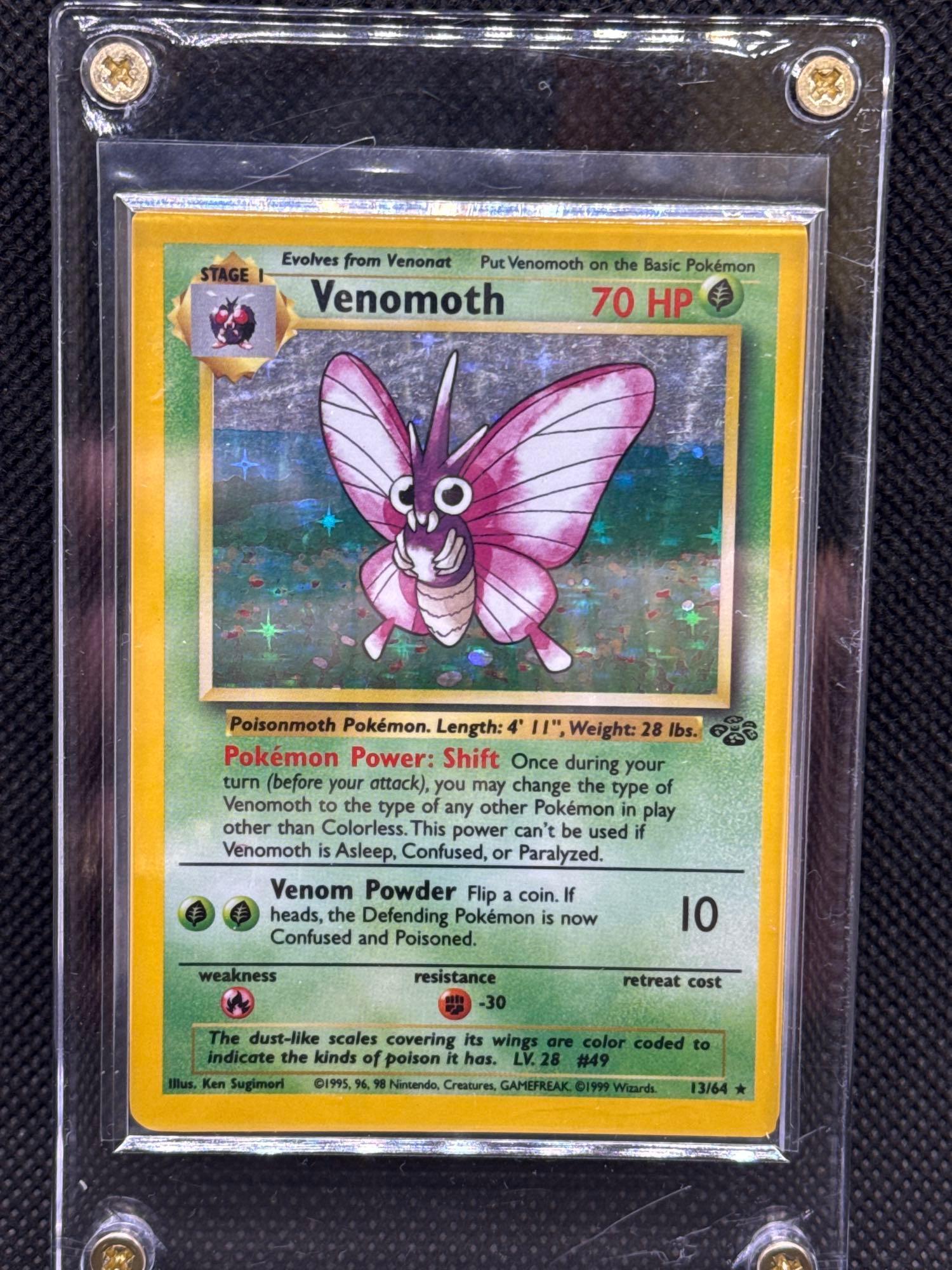 Pokemon Cards Dark Weezing Venomoth Light Azumarill