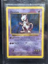 WOTC Shadowless Holo Mewtwo Pokemon Card