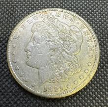 1921-S Morgan Silver Dollar 90% Silver Coin 0.94 Oz