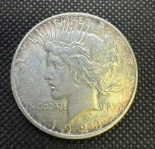 1923-D Silver Peace Dollar 90% Silver Coin 0.94 Oz