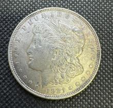 1921 Morgan Silver Dollar 90% Silver Coin 0.94 Oz