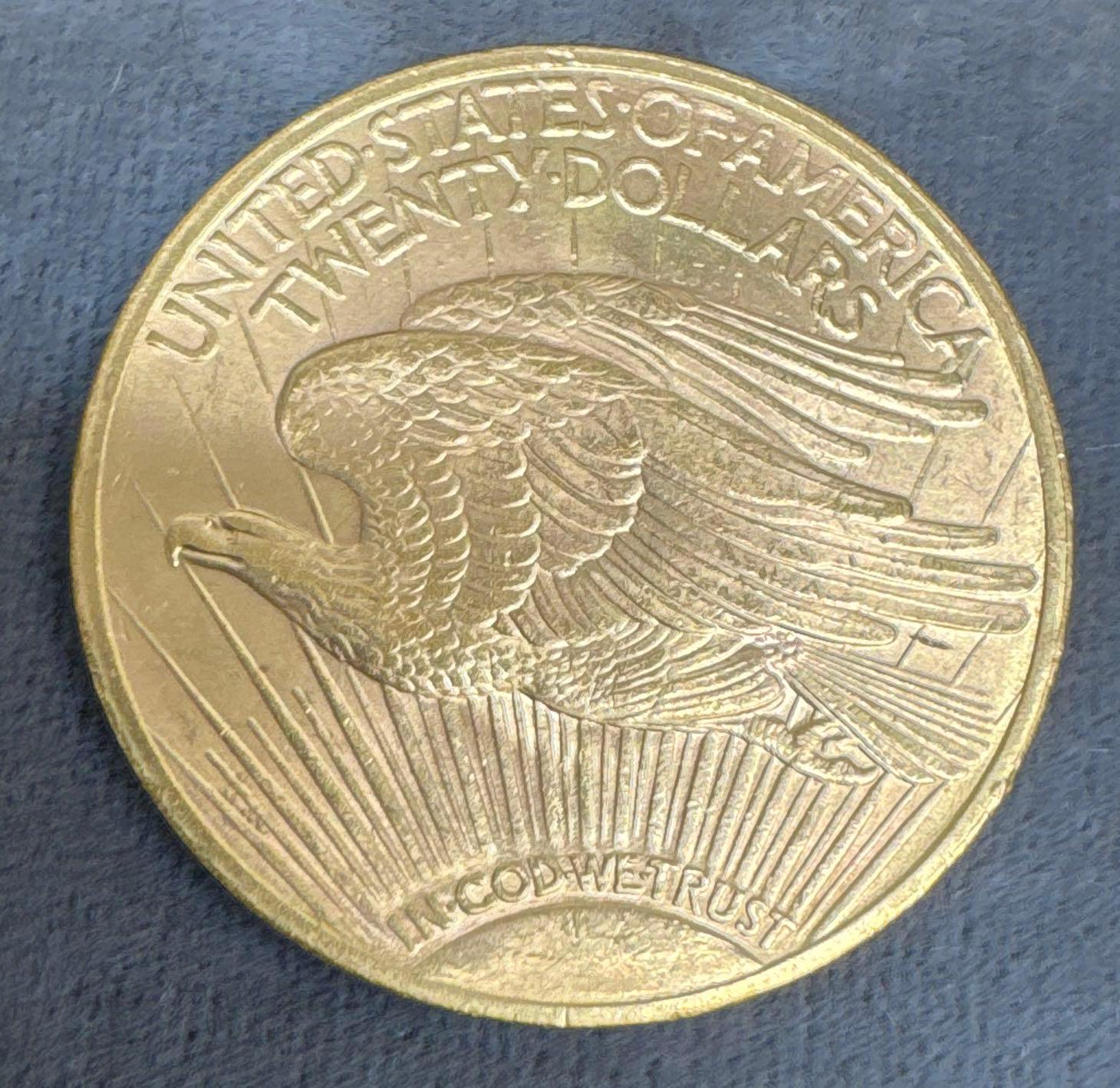 1923 Gold $20 Double Eagle