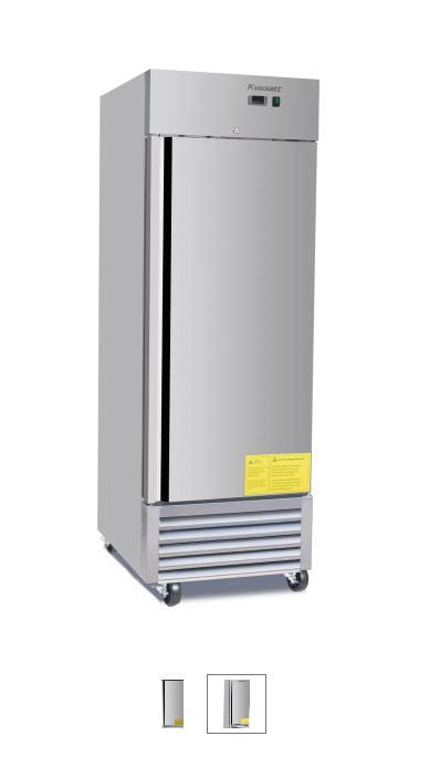 COMMERCIAL STAINLESS STEEL SINGLE DOOR REACH-IN REFRIGERATOR NIB