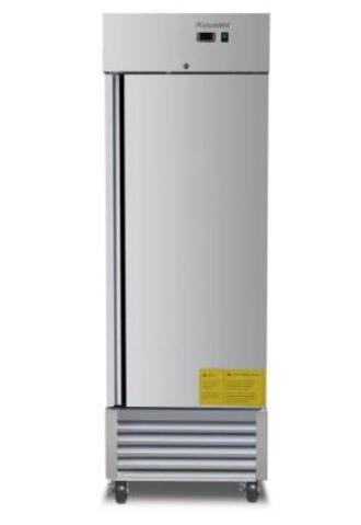 COMMERCIAL STAINLESS STEEL SINGLE DOOR REACH-IN REFRIGERATOR NIB