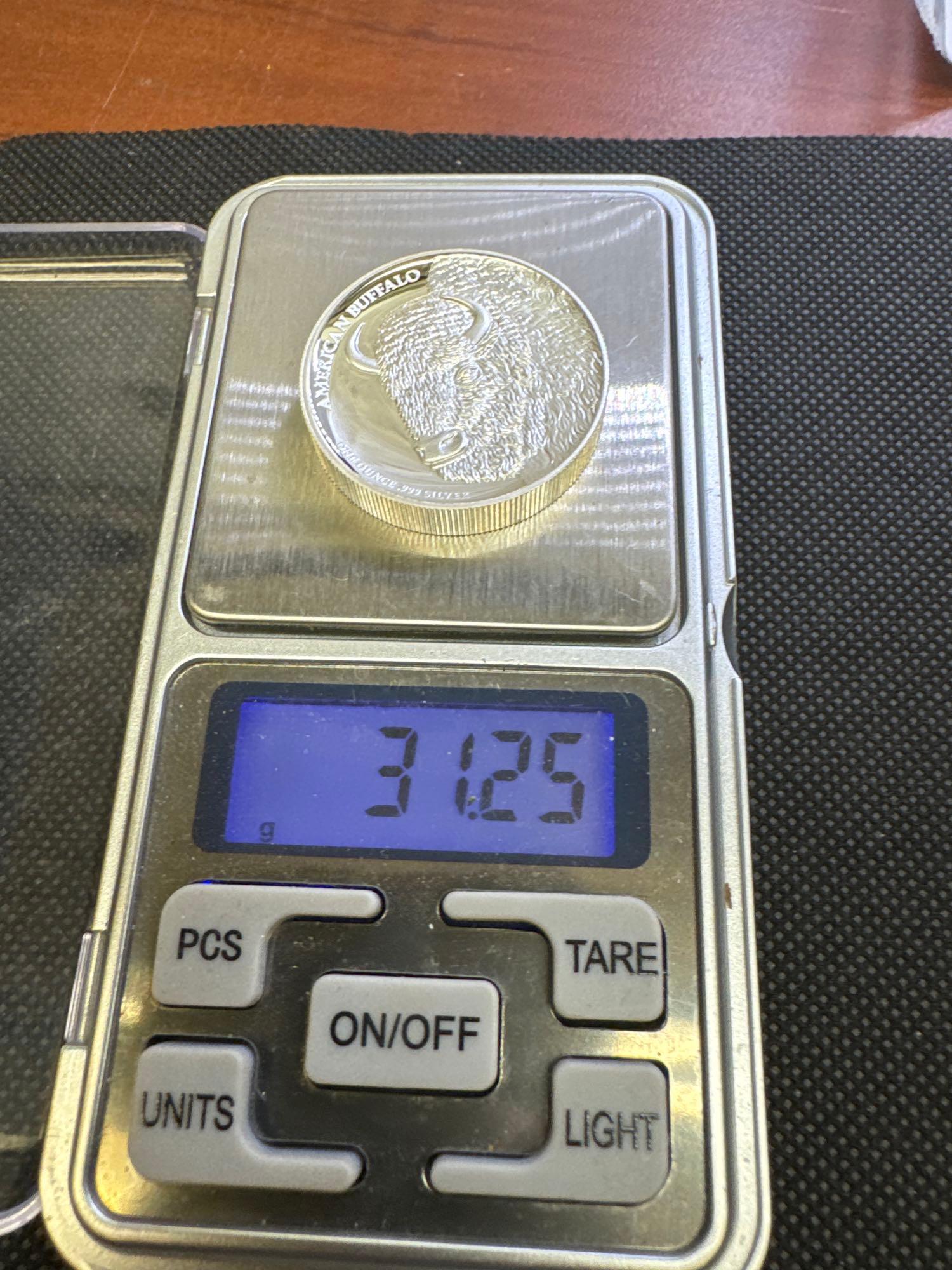 2014 1oz Silver Proof American Buffalo Bullion Coin