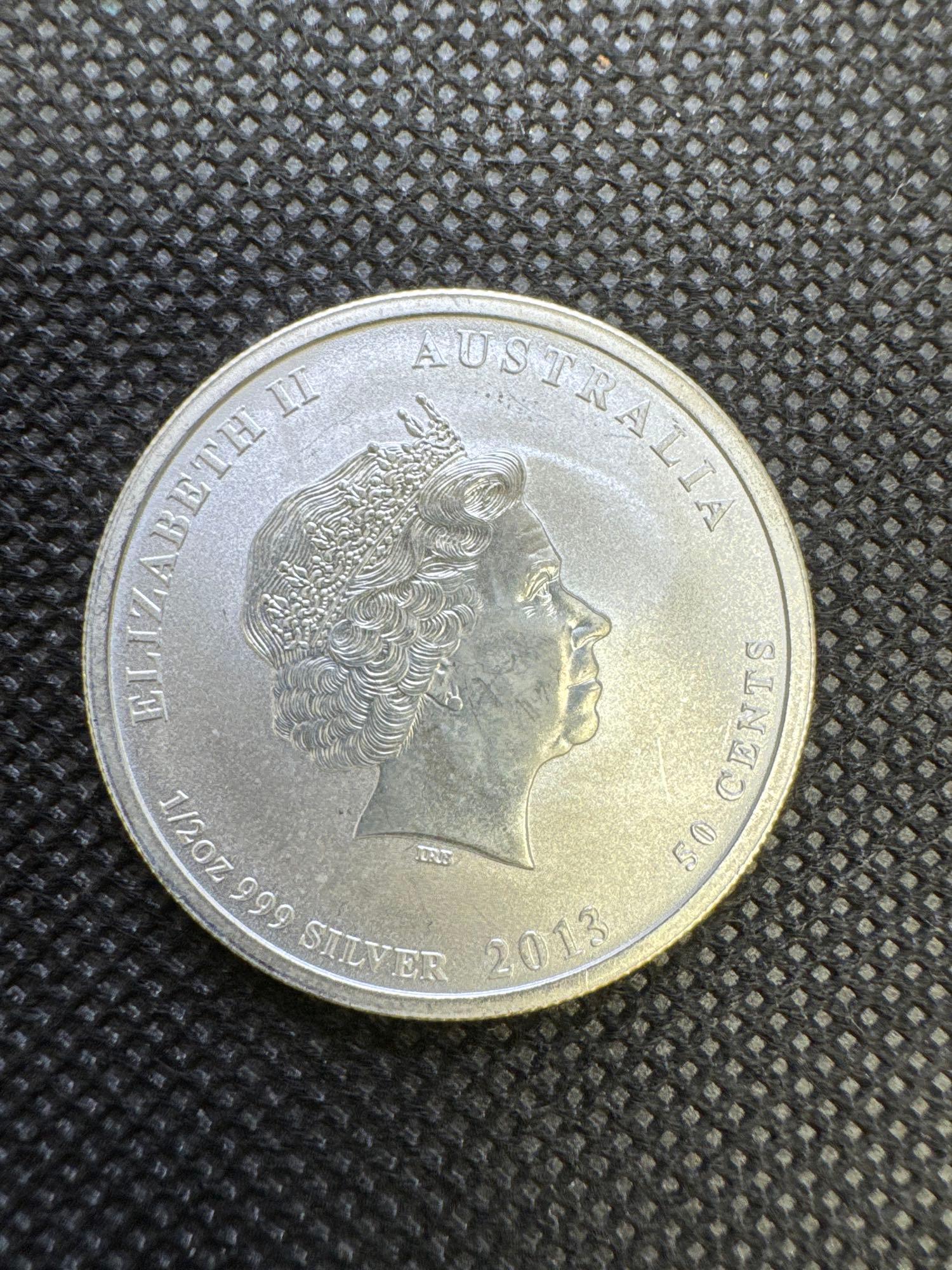 2x 2013 1/2 Oz 999 Fine Silver War Of The Pacific Bullion Coins