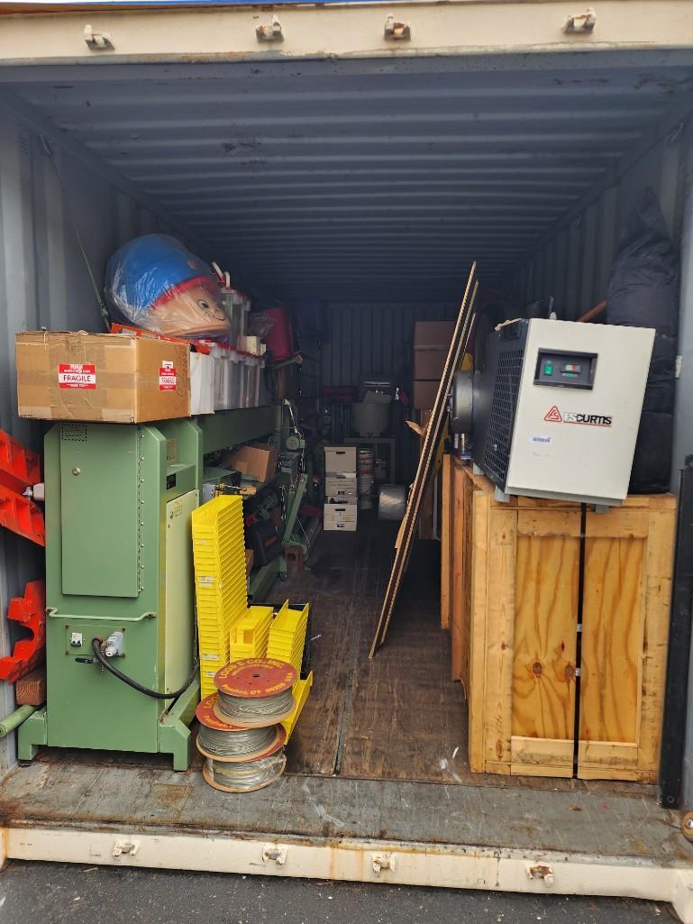 Container Contents - Miller weldmaster t-500 ac Quantity x2 units onnis olsen fs Curtis etc