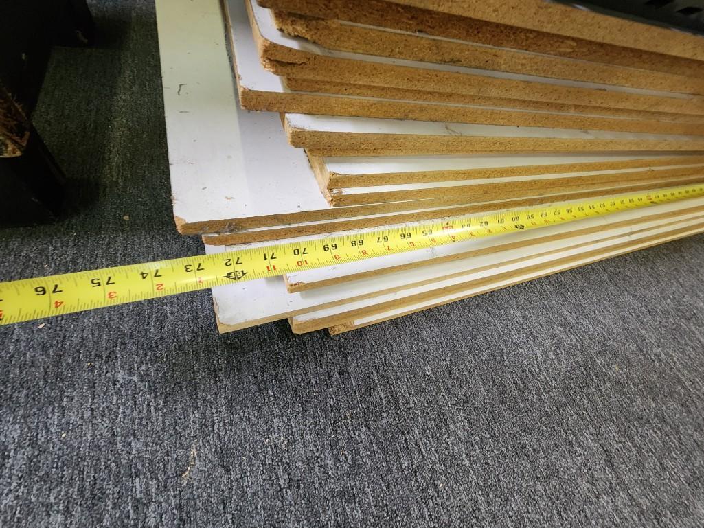 Misc Lot Shelving Wood low platform