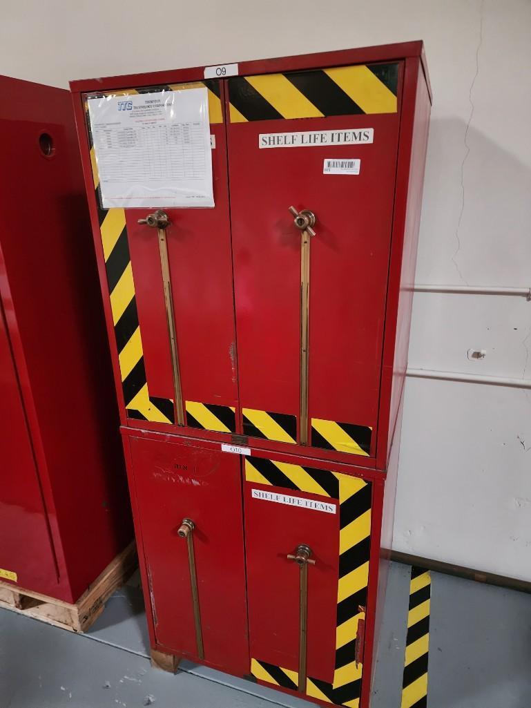 Uline flammable liquid storage cabinet