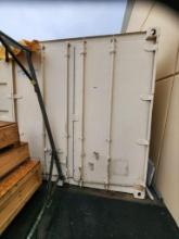 40ft Aztec shipping container - Aluminum Swing out doors wood floors