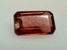 .37ct Baguette Cut Garnet Gemstone