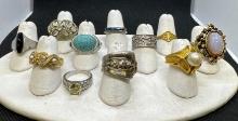 11 costume Ring Lot