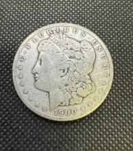 1900-O Morgan Silver Dollar 90% Silver Coin