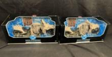 2 McFarlane DC Multiverse Batman Batcycle Skeleton Bats MIB