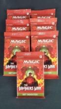 7 factory Sealed packs Magic The Gathering Brothers War Set Multipack