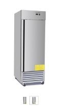 COMMERCIAL STAINLESS STEEL SINGLE DOOR REACH-IN REFRIGERATOR NIB