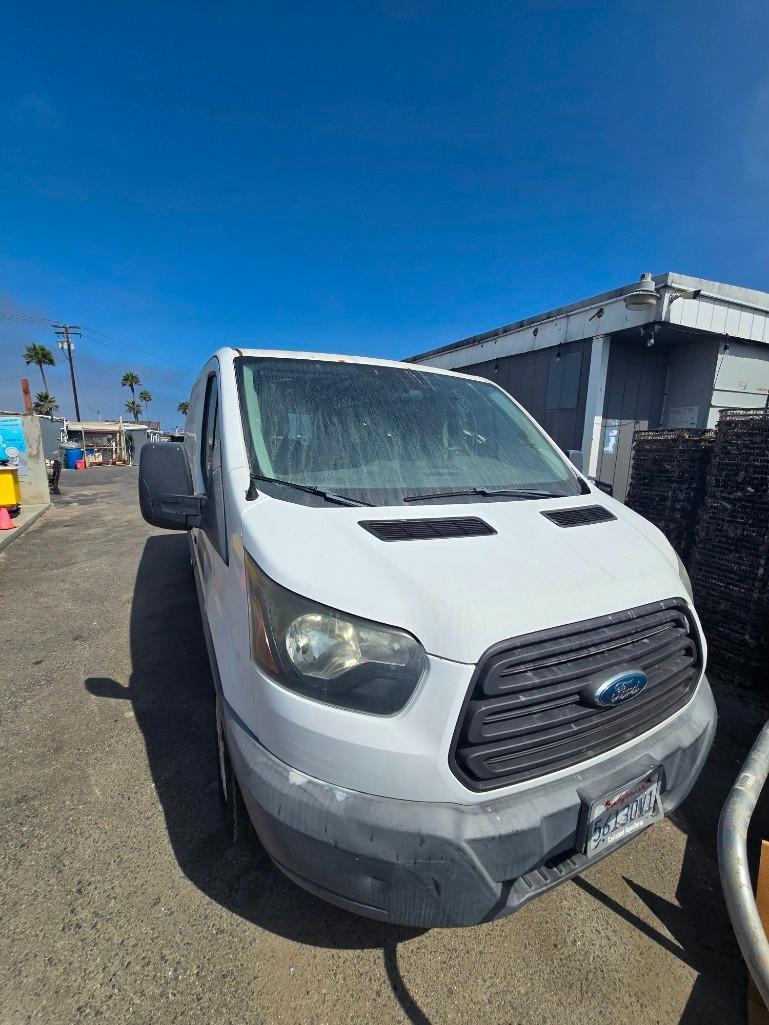 2015 Ford Transit Van, VIN # 1FTNE1YM7FKA79233 no smog cert for dealer or export
