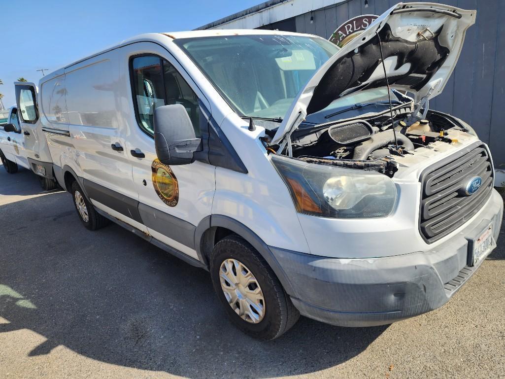 2015 Ford Transit Van, VIN # 1FTNE1YM7FKA79233 no smog cert for dealer or export