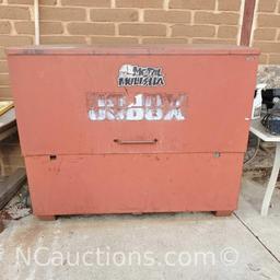 JoBox large locking toolbox gangbox and contents