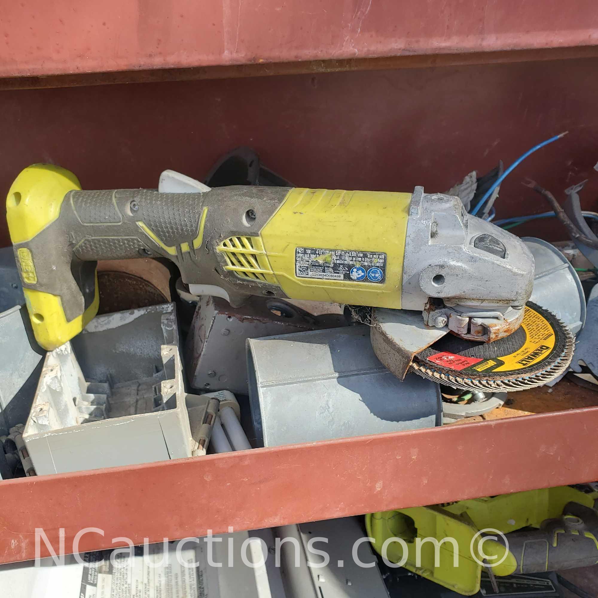 JoBox large locking toolbox gangbox and contents