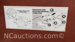JoBox large locking toolbox gangbox and contents