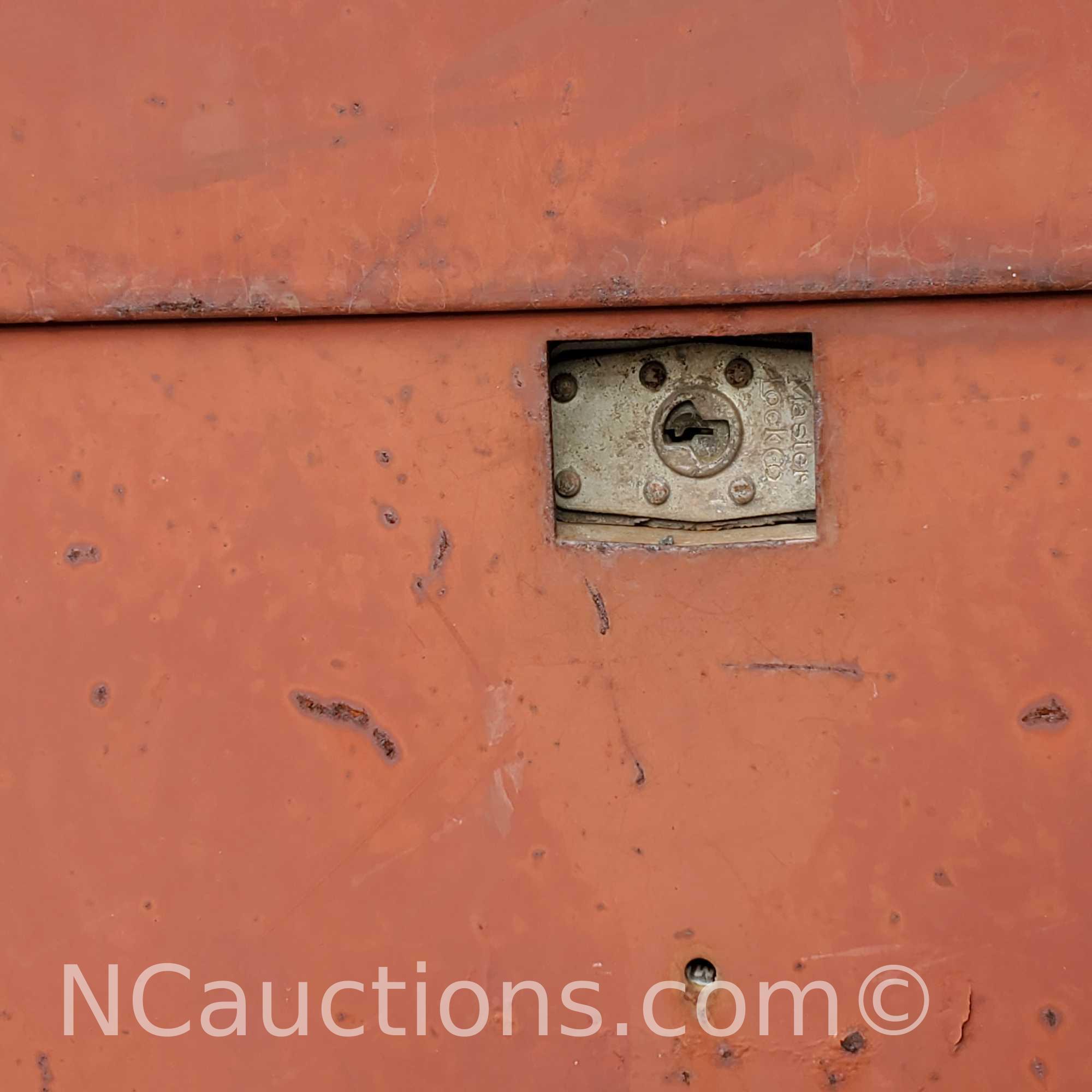 JoBox large locking toolbox gangbox and contents