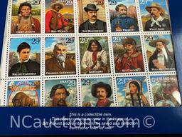 legends of the West commemorative stamps