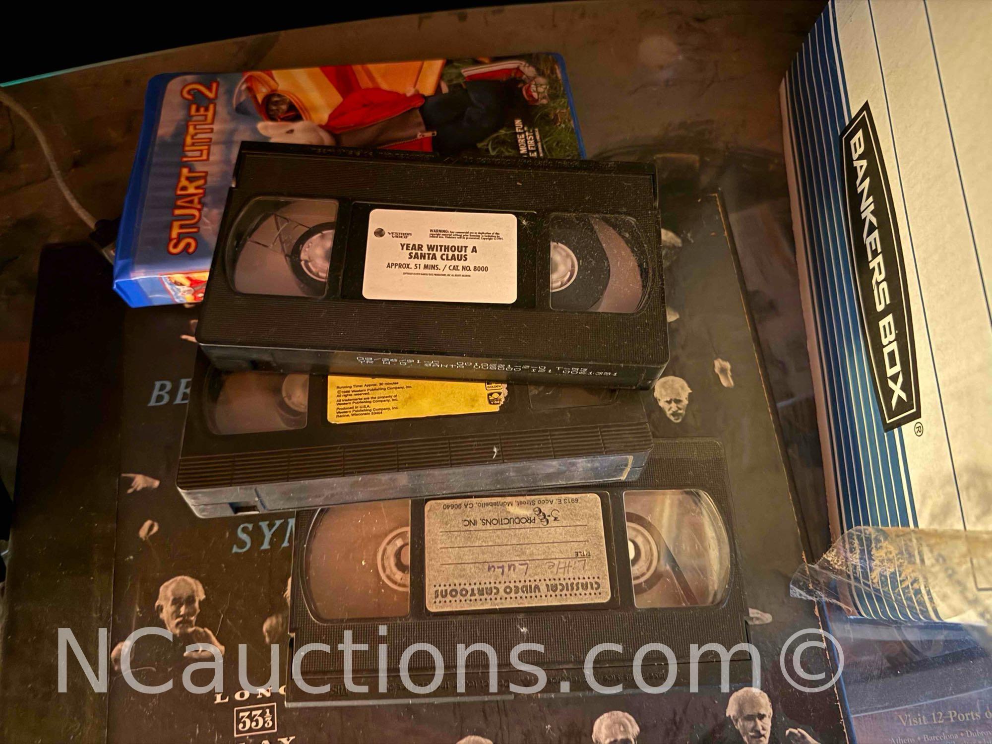 Large Lot of DVDs, DVD and BluRay Players more