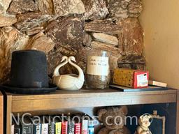 Pair of Bookcases with contents