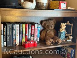 Pair of Bookcases with contents
