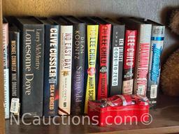 Pair of Bookcases with contents