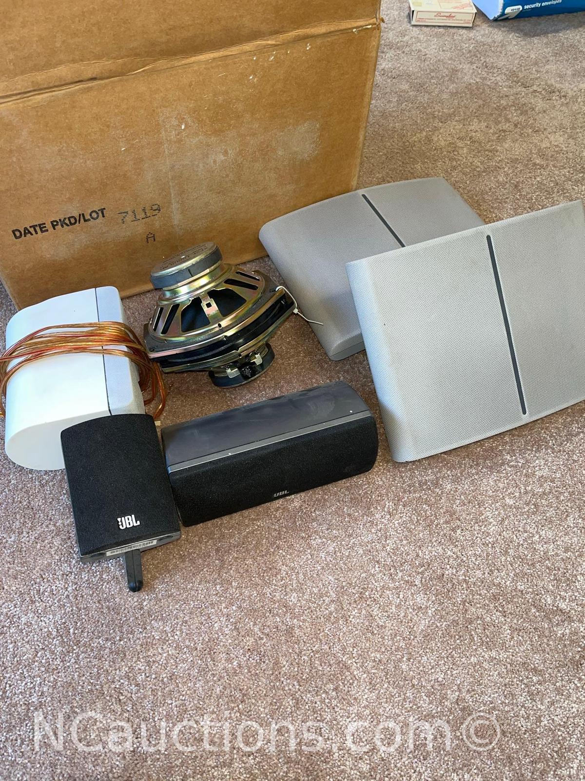 Bose Yamaha JBL speakers