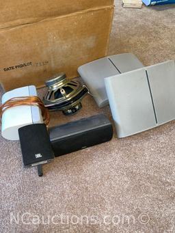 Bose Yamaha JBL speakers