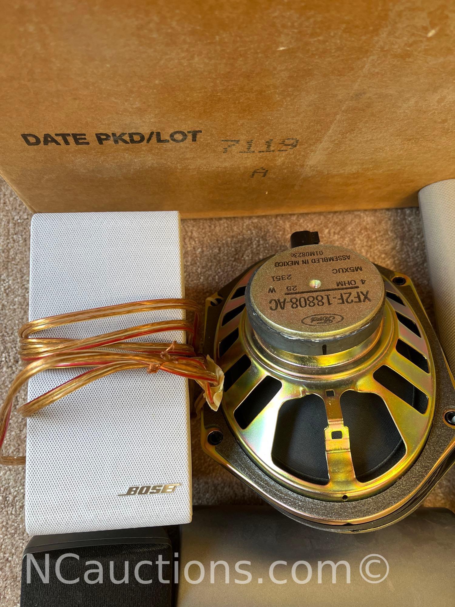 Bose Yamaha JBL speakers