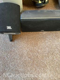 Bose Yamaha JBL speakers