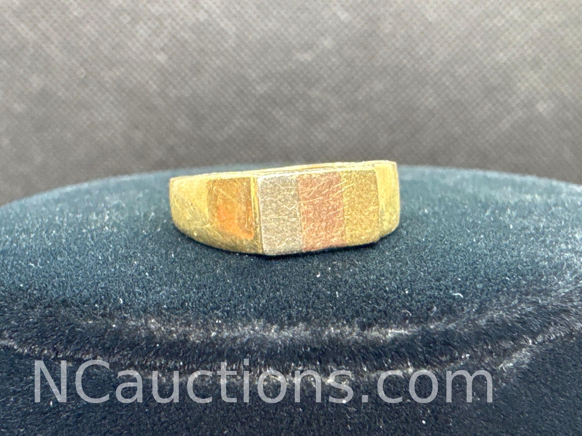 14k Gold Ring 3.34 Grams Size 6