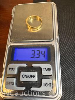 14k Gold Ring 3.34 Grams Size 6