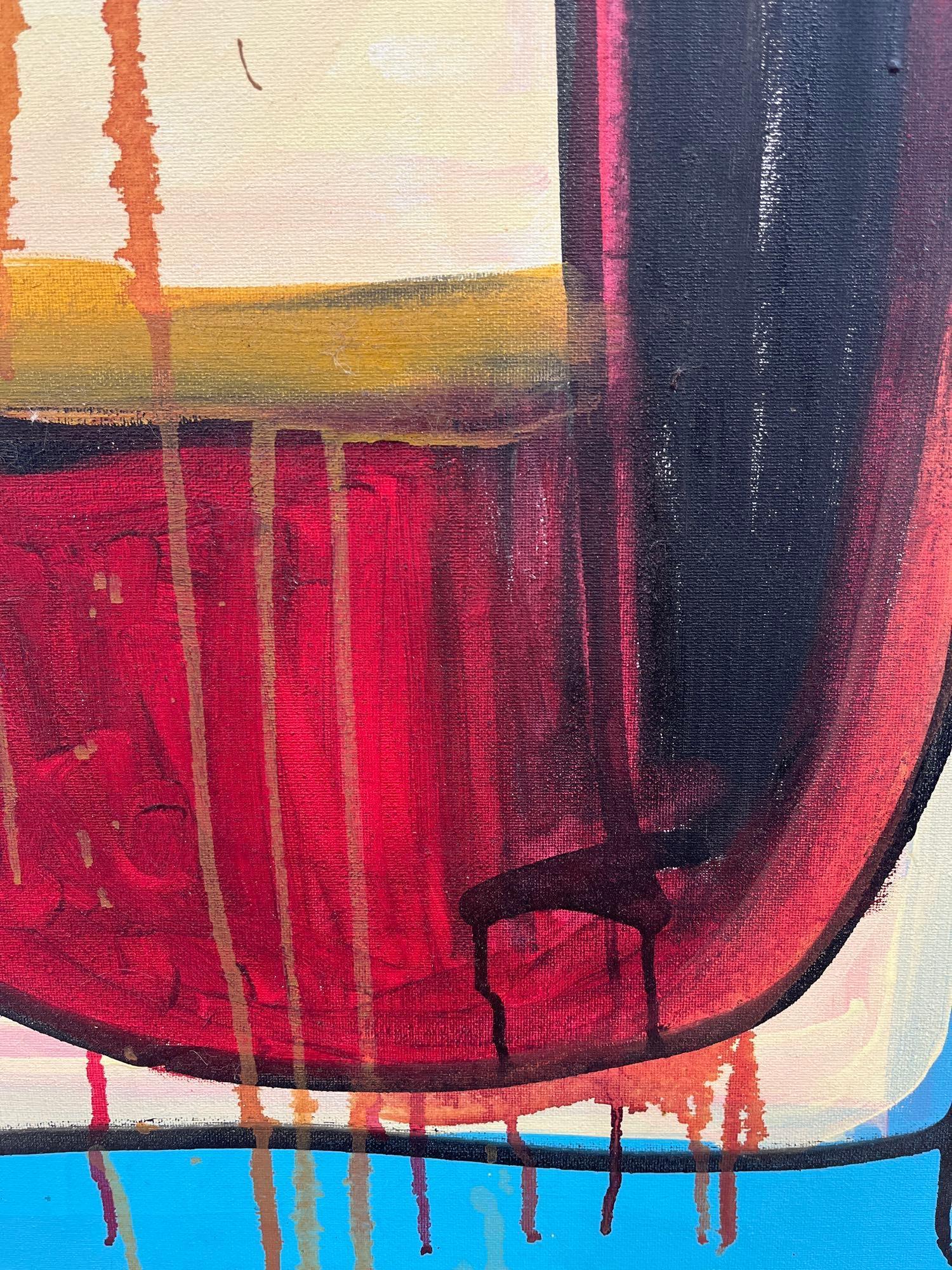 FACES - ABSTRACT - ORIGINAL PAINTING BY SALAZAR