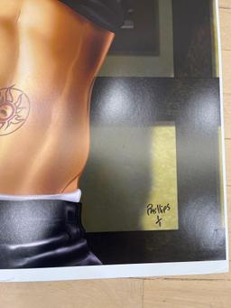 HAND SIGNED POSTER BY ARTIST JOE PHILLIPS