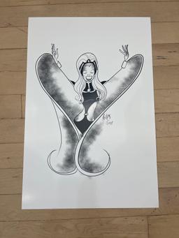 HAND SIGNED POSTER BY ARTIST JOE PHILLIPS