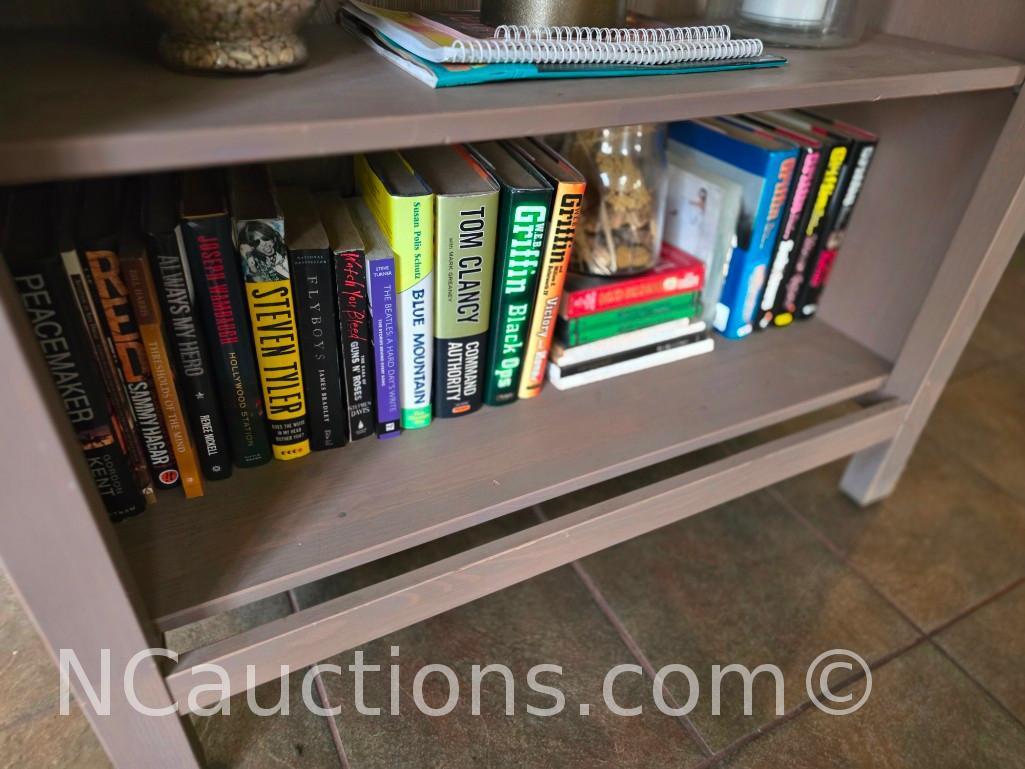 Standing Cabinet with Contents Books etc. loc 92130