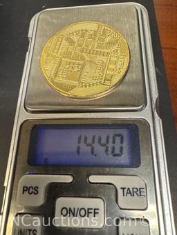 Copper Bitcoin 14.40 Grams