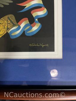 Signed Charles Wysocki I love America