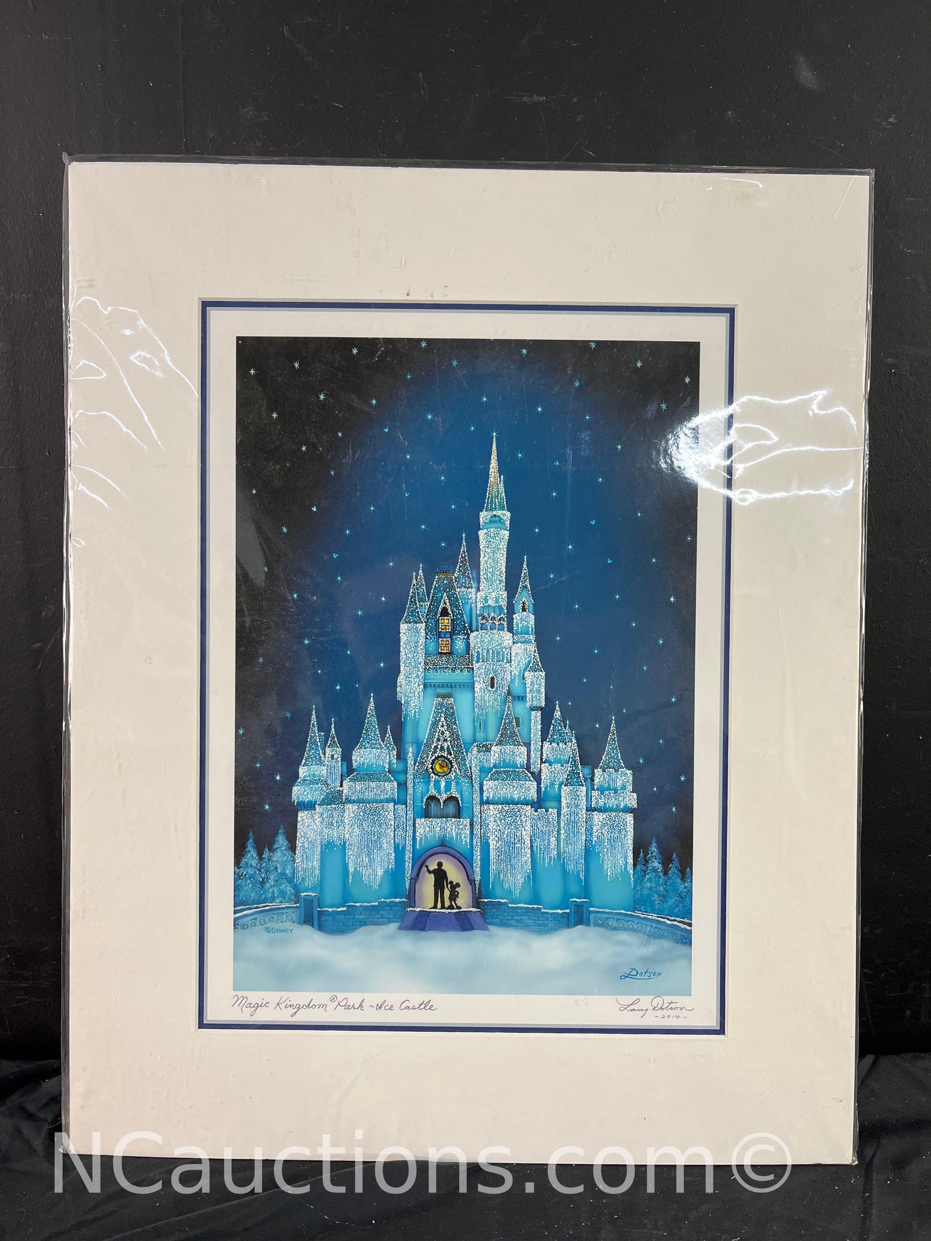 Unframed Vacation Memories signed says Larry Dotson