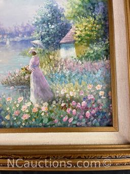 Signed Oil painting signed