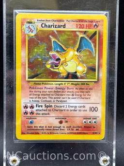 Base Set Holo Charizard WOTC Pokemon Card Pokemon