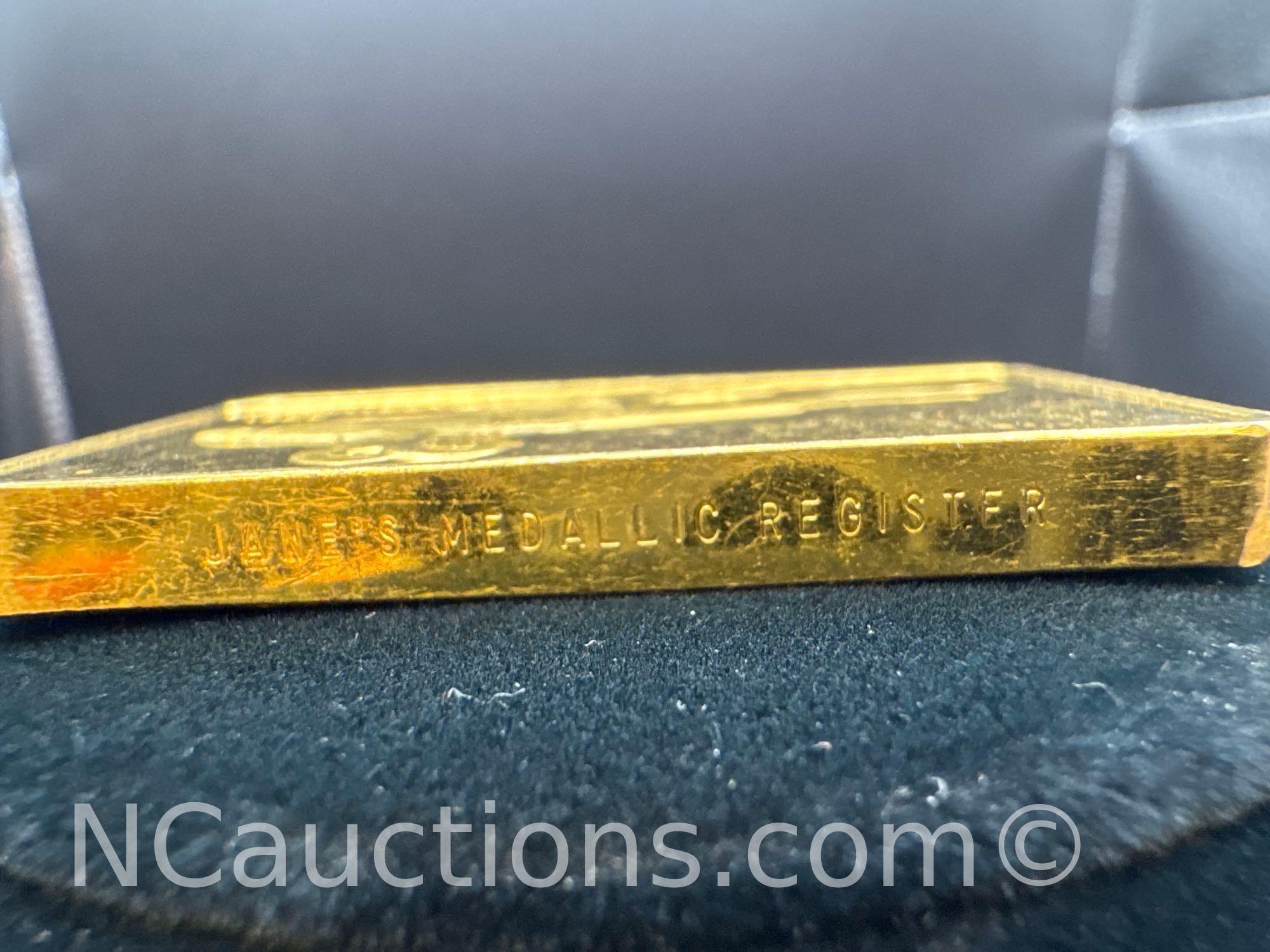 Janes Medallic Register Great Aircraft 1st Edition Proof