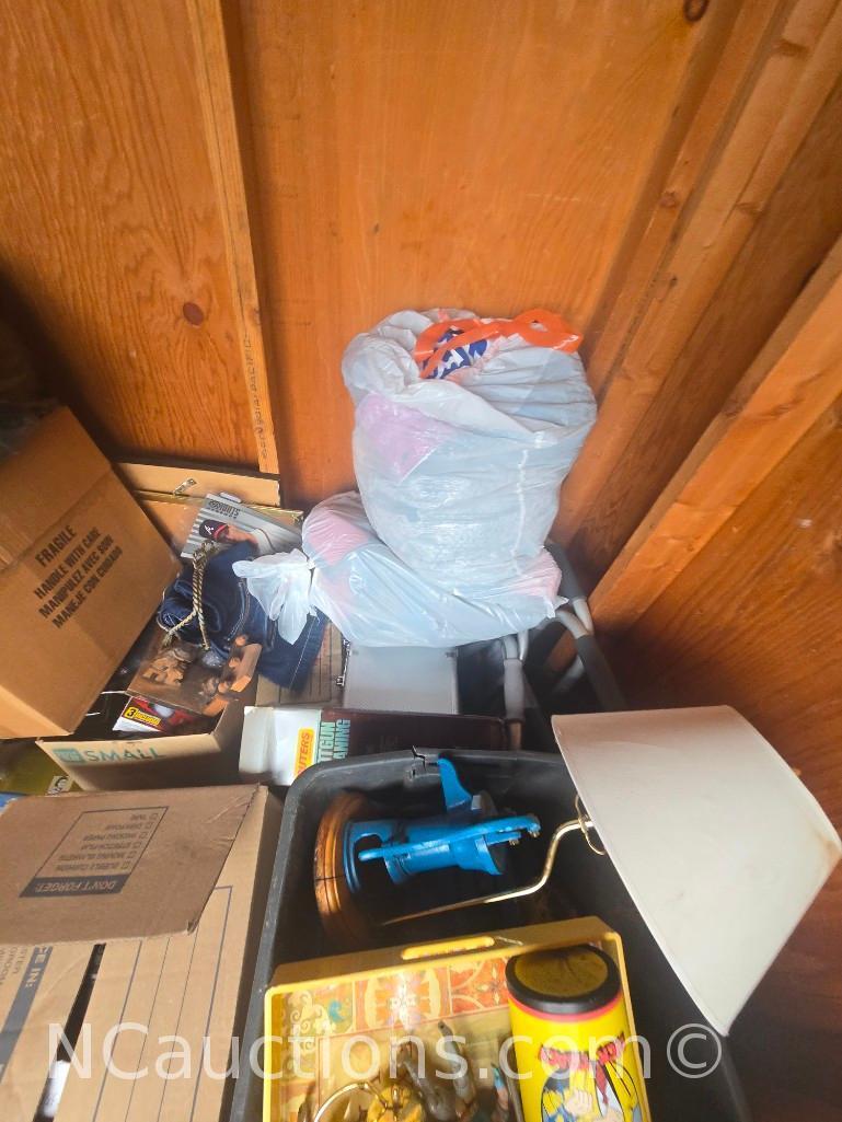 storage unit - 5x5 1st floor collectibles sports memorabilia etc
