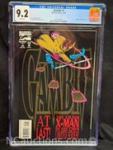 CGC 9.2 Gambit #1 Marvel Comics, 12/93