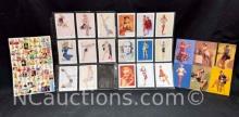 Vintage Pinup Girls Trading Cards, Art Cards more